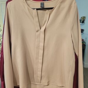 SHEIN Women's Beige Blouse